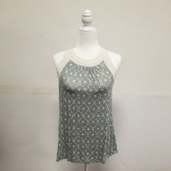 Max Jeans Tops - Max Jeans Olive Tank Top